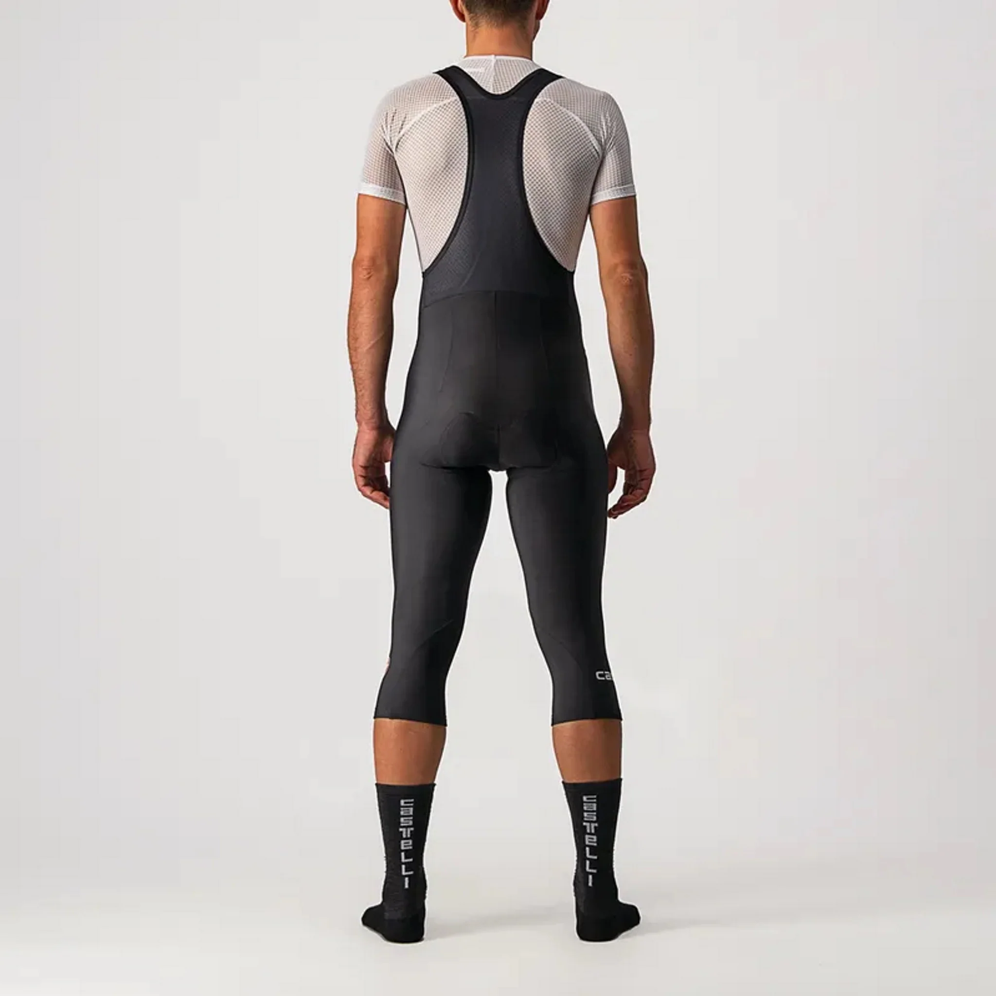 Castelli Men's Entrata Thermal Bibknicker Black - Image 2