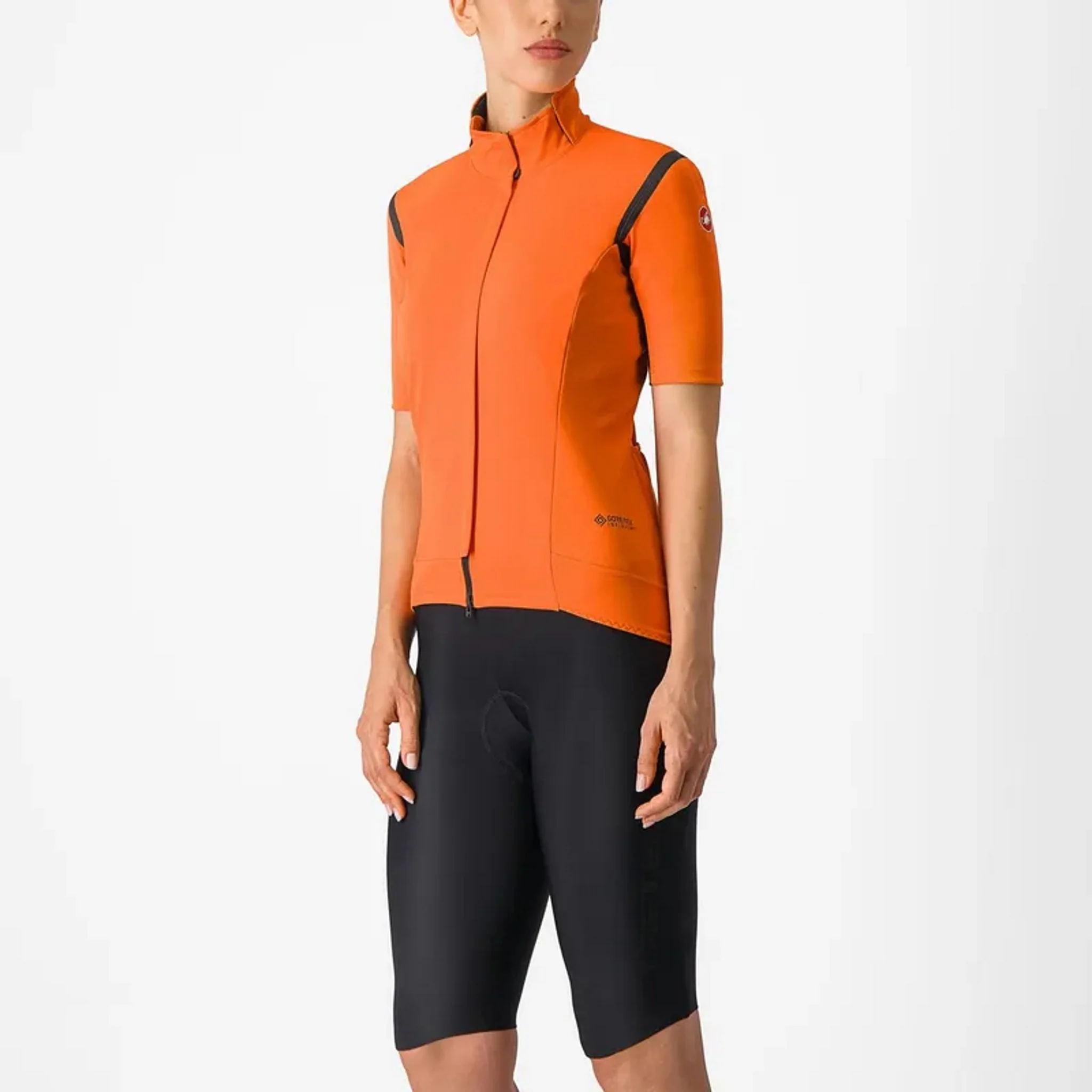 Castelli Gabba Ros 2 Women's Jacket Light Red/Orange - Image 4
