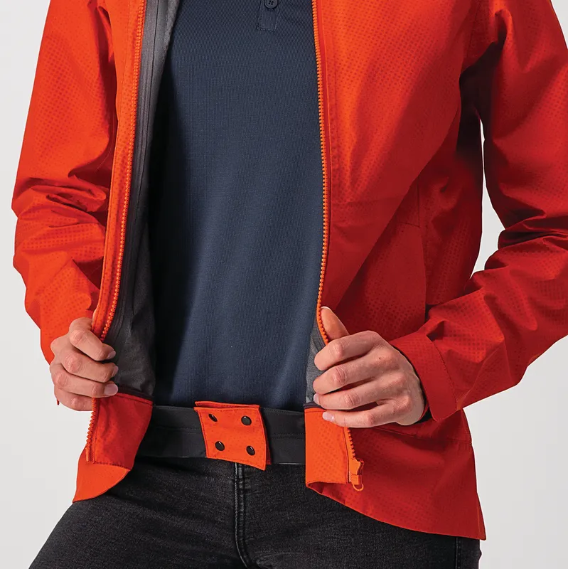 Castelli Jacket Commuter Reflex Womens Fiery Red - Image 3