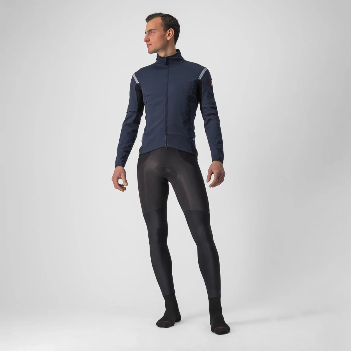 Castelli Jacket Perfetto RoS 2 Convertible Electric Lime/Dark Gray - Image 17