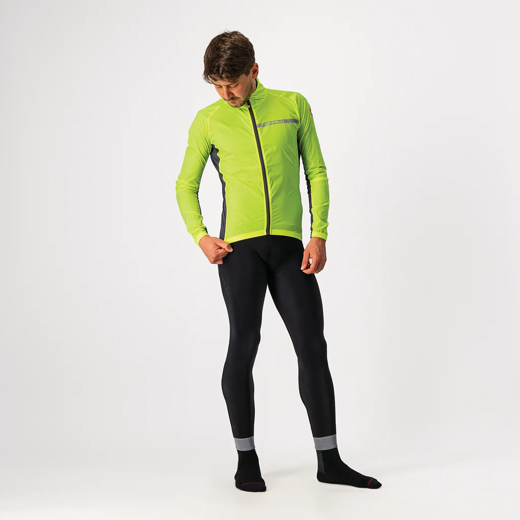 Castelli Jacket Squadra Stretch Light Black/Dark Gray - Image 12