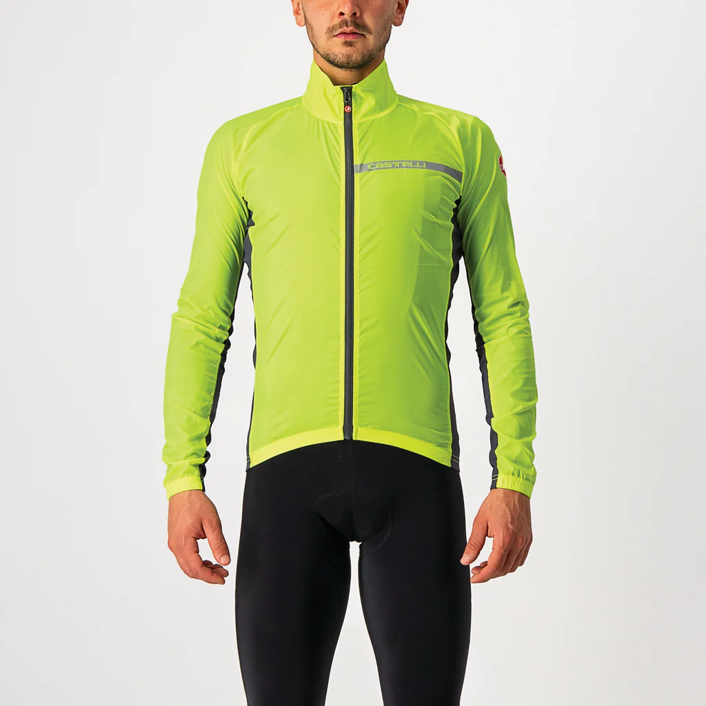 Castelli Jacket Squadra Stretch Light Black/Dark Gray - Image 7