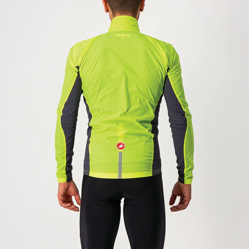 Castelli Jacket Squadra Stretch Light Black/Dark Gray - Image 8