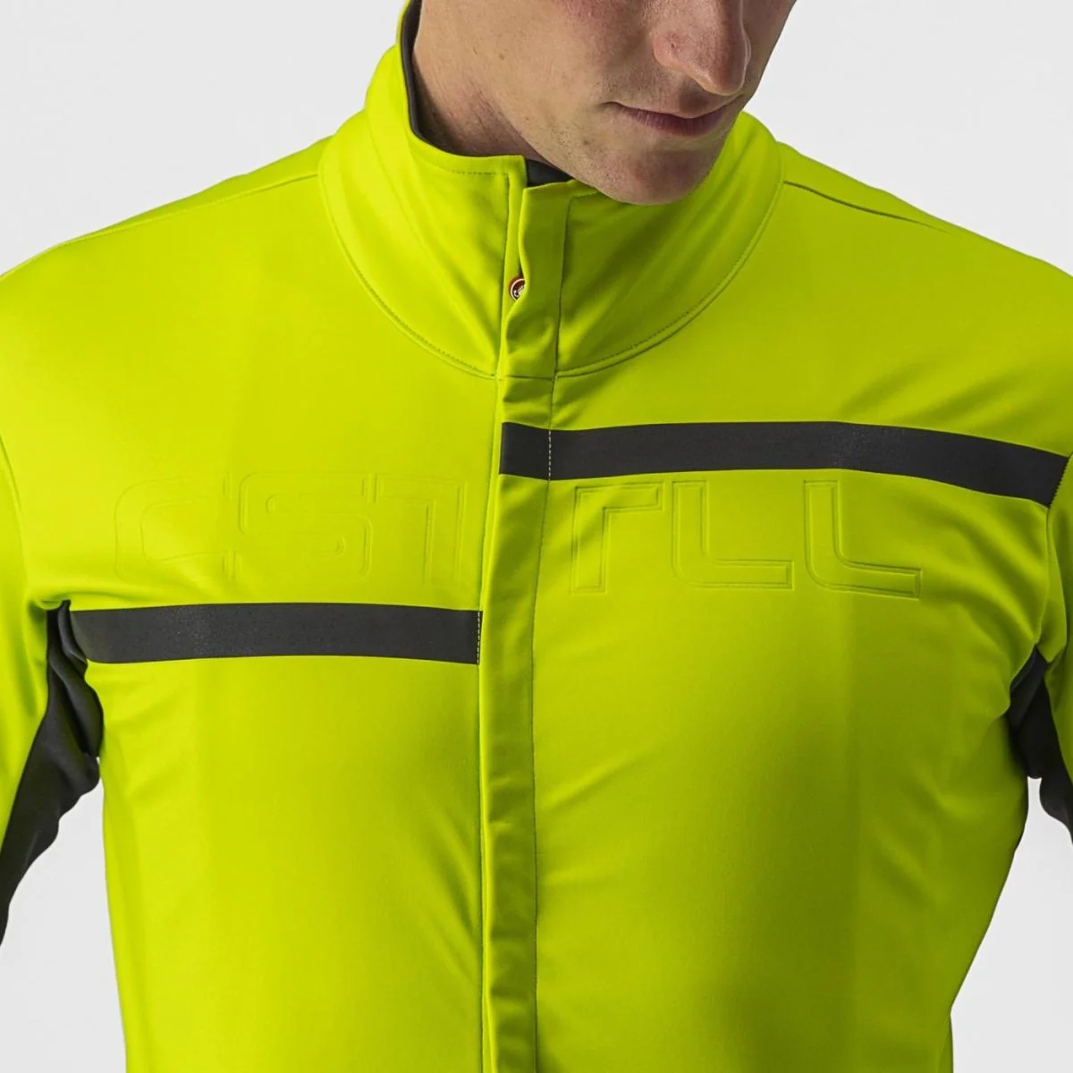 Castelli Jacket Transition 2 Light Black/Dark Gray-Silver Reflex - Image 12