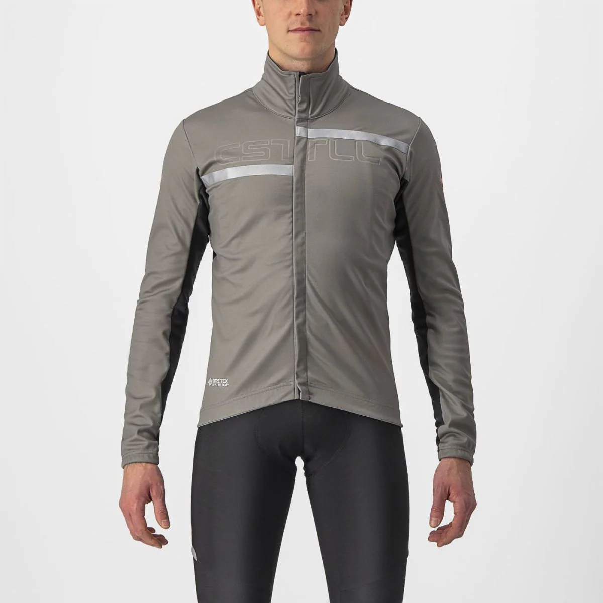 Castelli Jacket Transition 2 Light Black/Dark Gray-Silver Reflex - Image 16