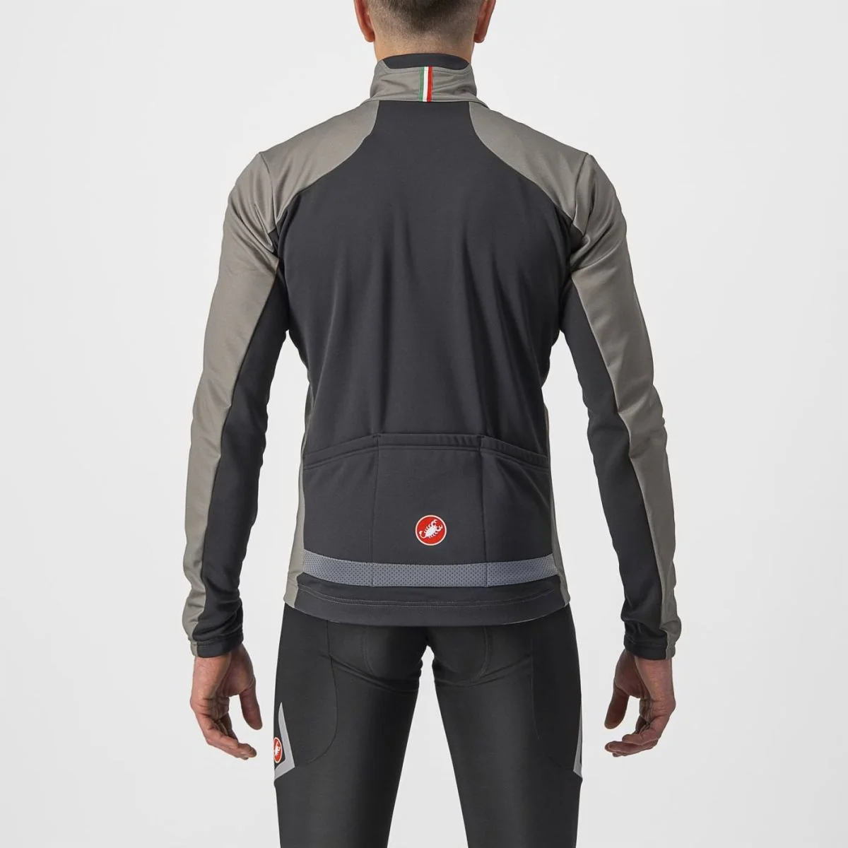 Castelli Jacket Transition 2 Light Black/Dark Gray-Silver Reflex - Image 17