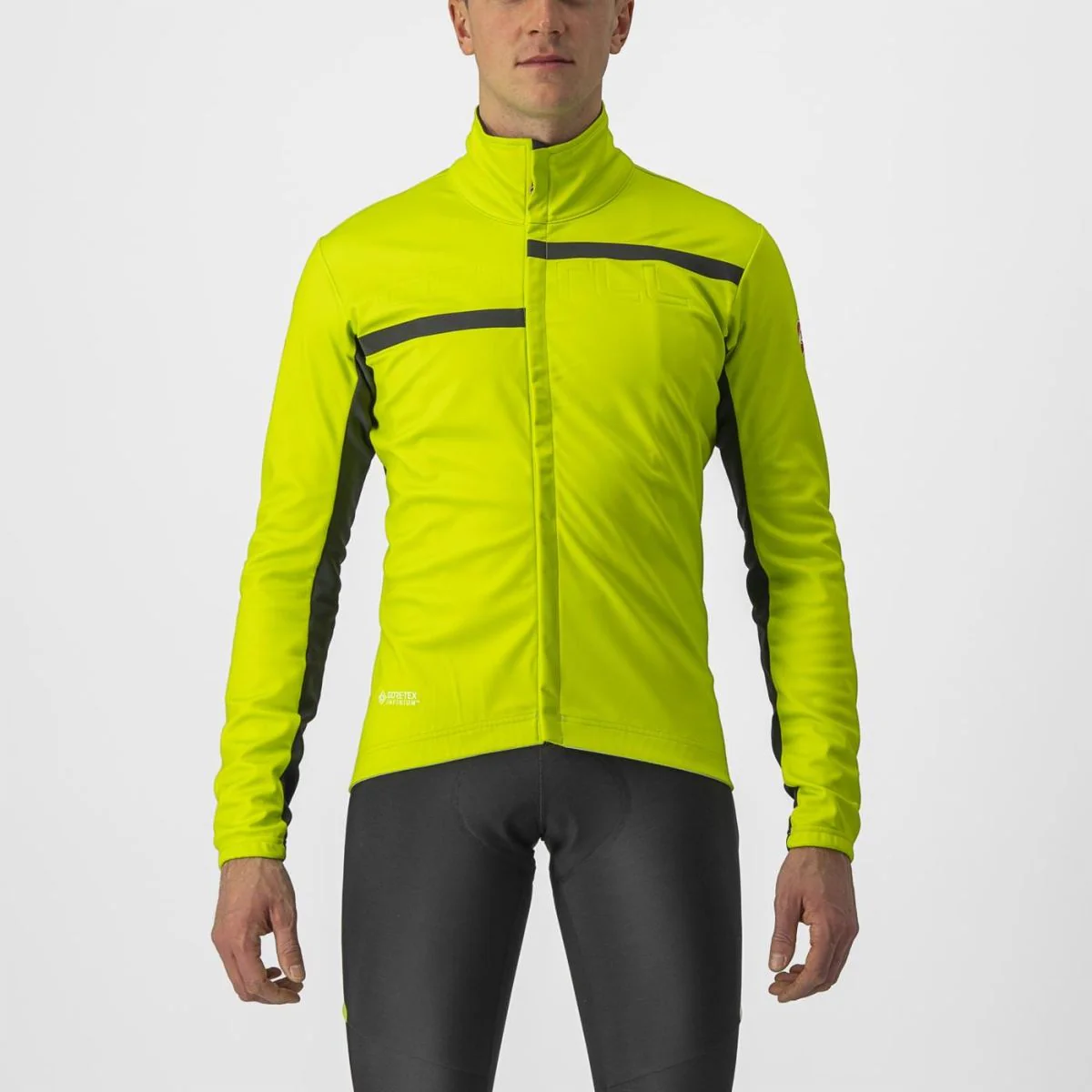 Castelli Jacket Transition 2 Light Black/Dark Gray-Silver Reflex - Image 8