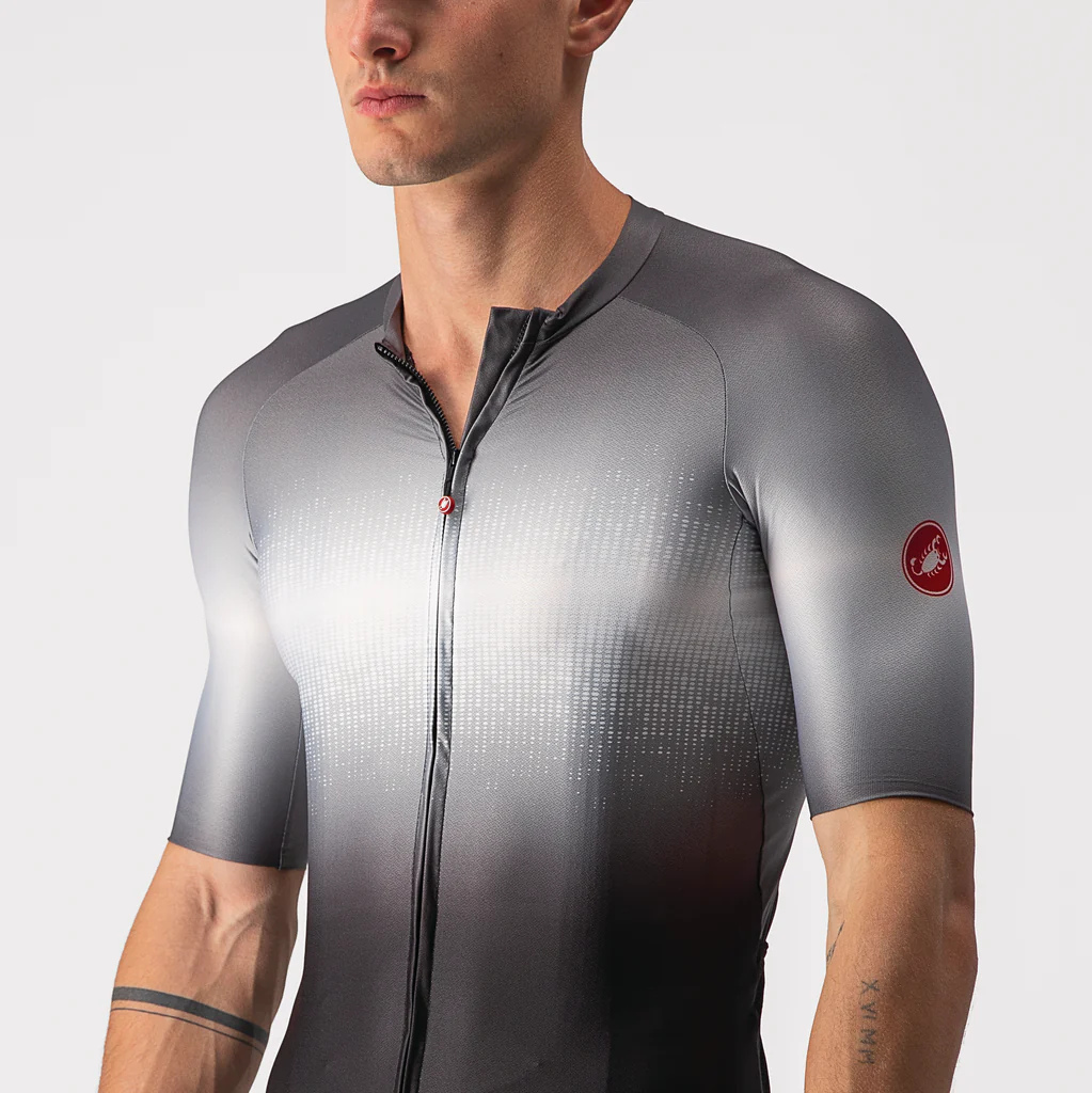 Castelli Jersey Aero Race 6.0 Savile Blue/Pro Red - Image 10
