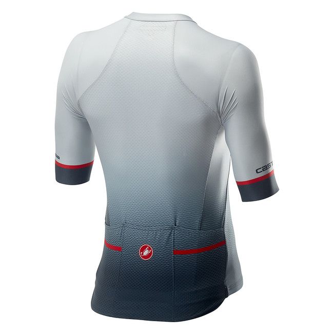 Castelli Jersey Aero Race 6.0 Savile Blue/Pro Red - Image 5