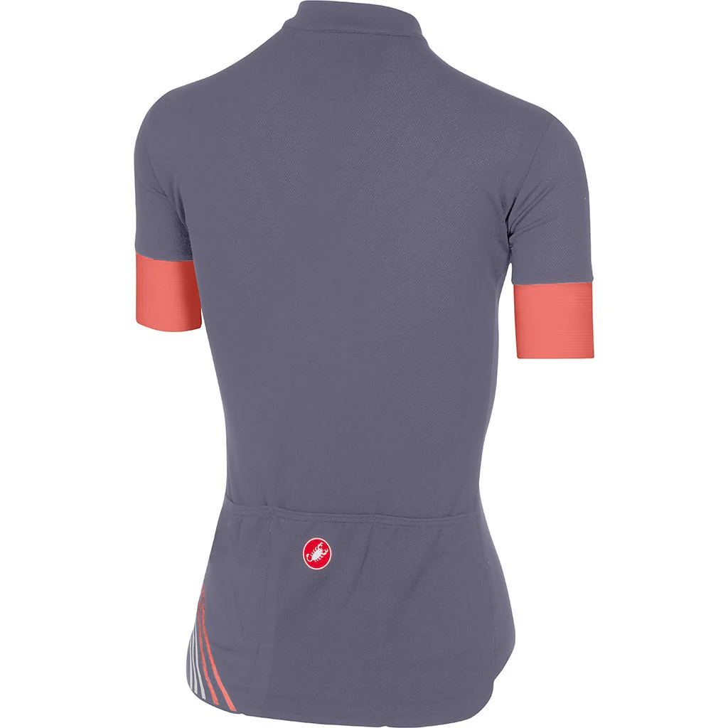 Castelli Jersey Anima 2 Women's Turquoise/Green/Dark/Sky Blue - Image 10