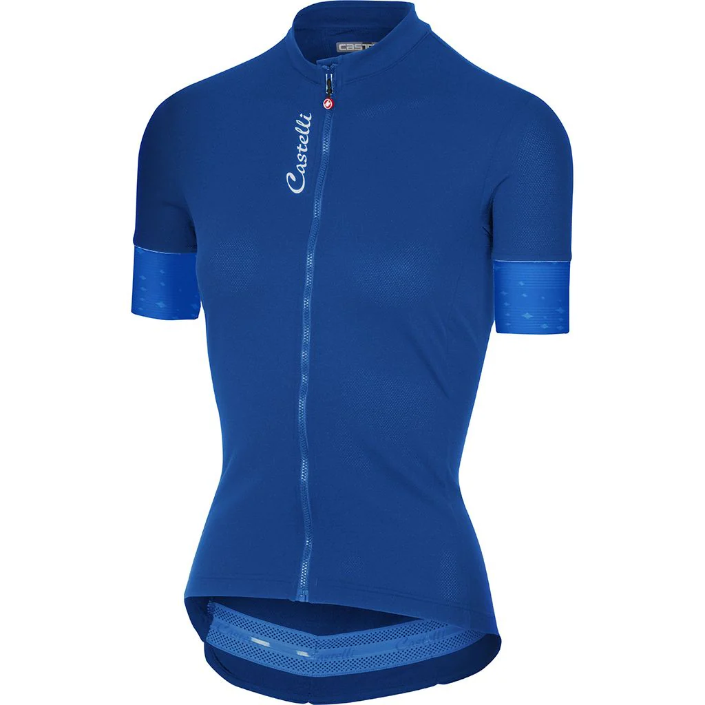 Castelli Jersey Anima 2 Women's Turquoise/Green/Dark/Sky Blue - Image 7