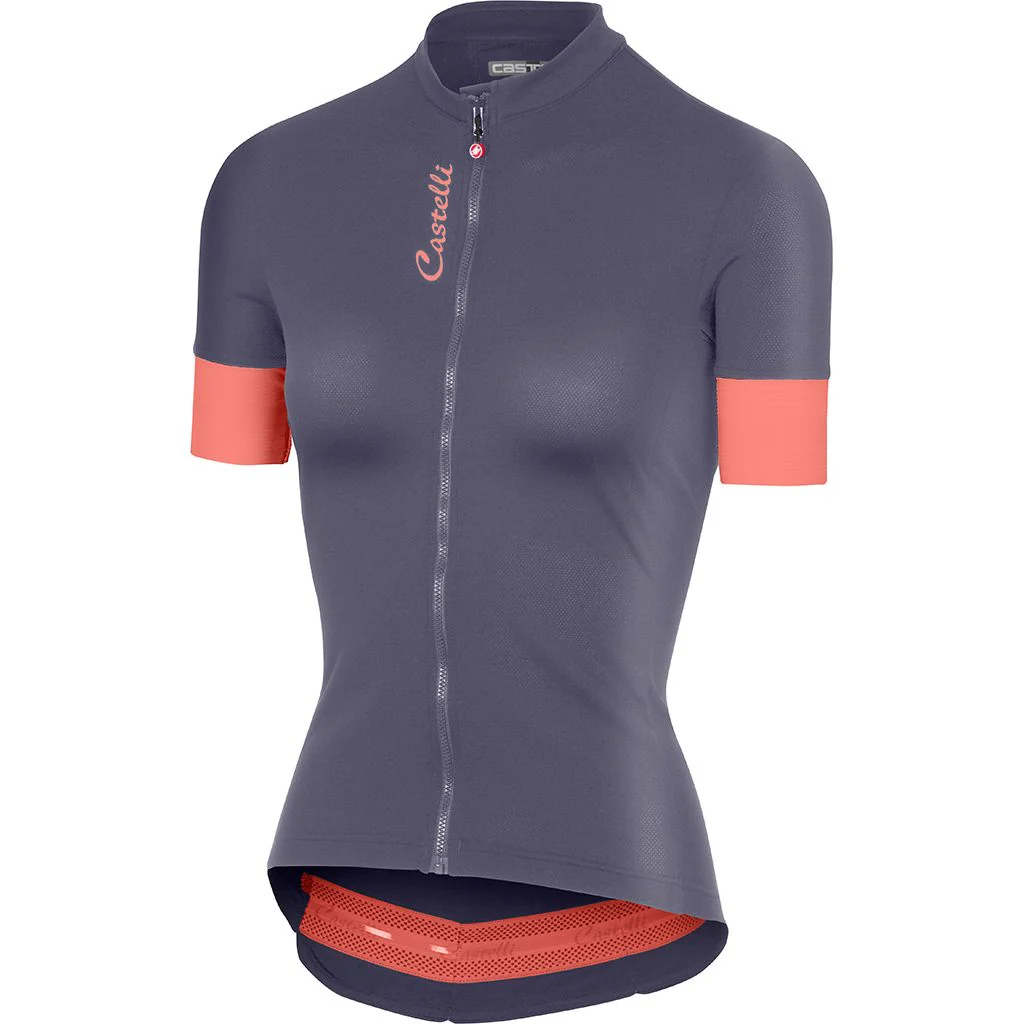 Castelli Jersey Anima 2 Women's Turquoise/Green/Dark/Sky Blue - Image 9