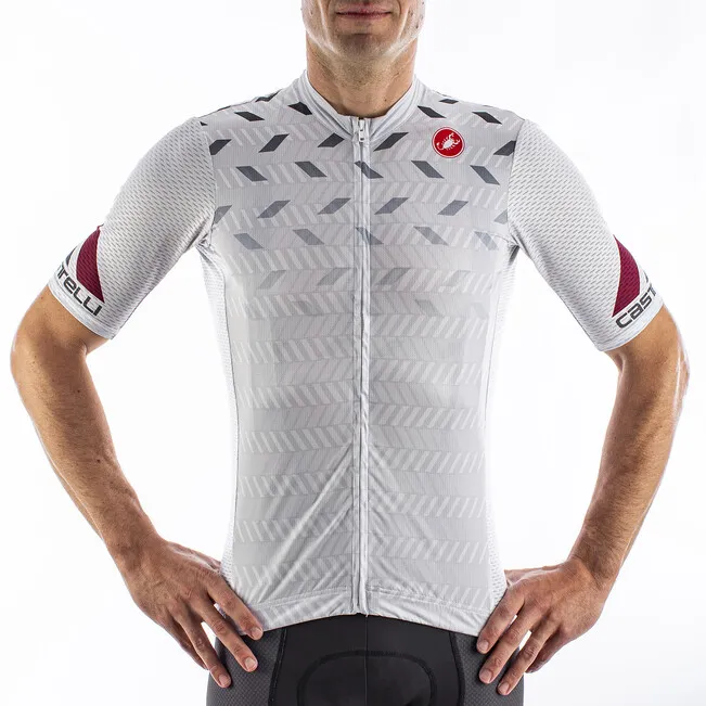 Castelli Jersey Avanti Silver Gray - Image 3
