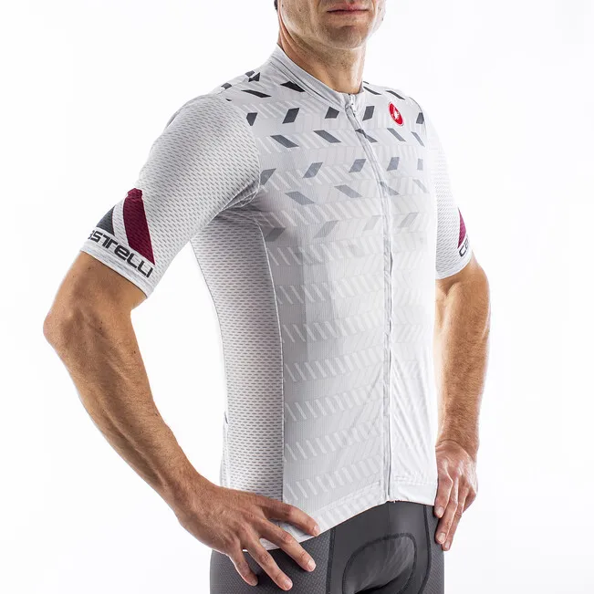 Castelli Jersey Avanti Silver Gray - Image 4