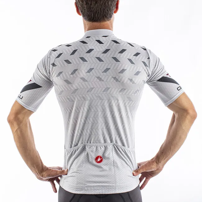 Castelli Jersey Avanti Silver Gray - Image 5