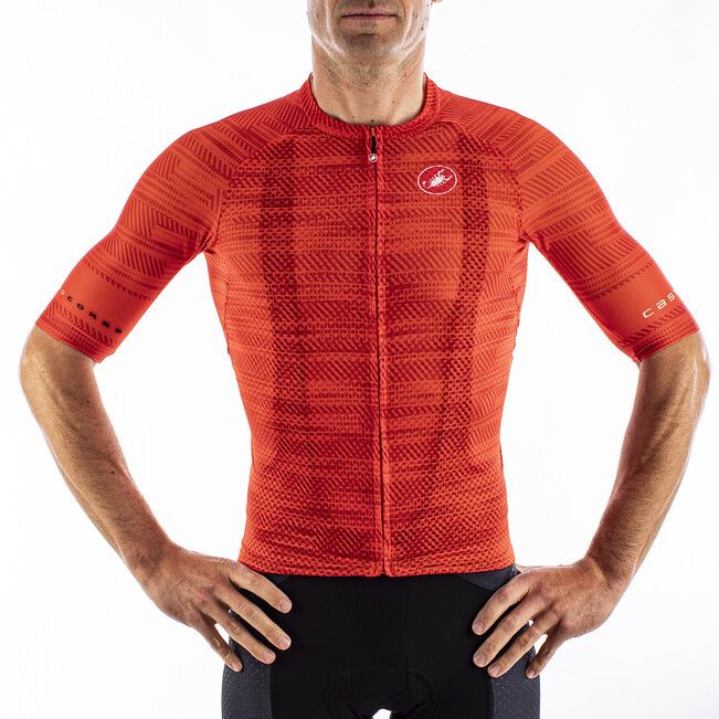 Castelli Jersey Climbers 3.0 SL Savile Blue/Red - Image 10