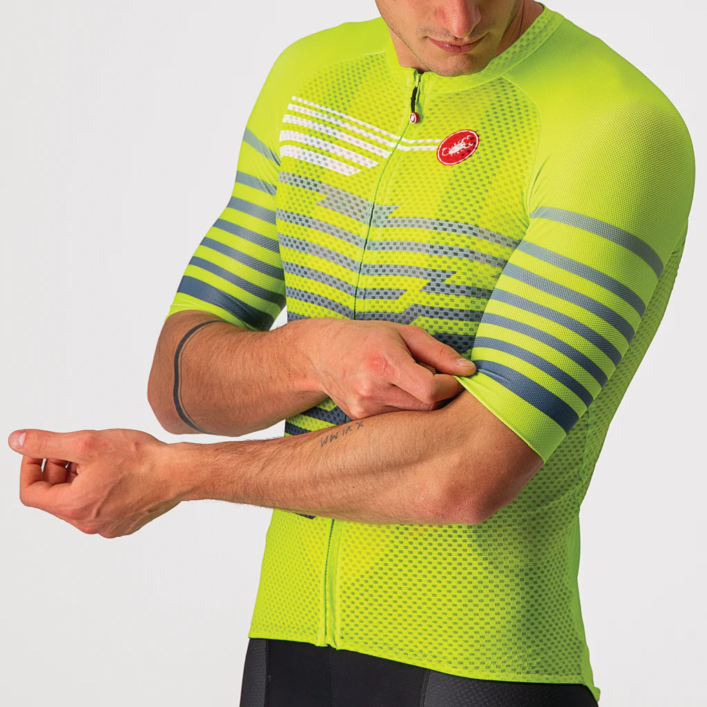 Castelli Jersey Climbers 3.0 SL Savile Blue/Red - Image 20