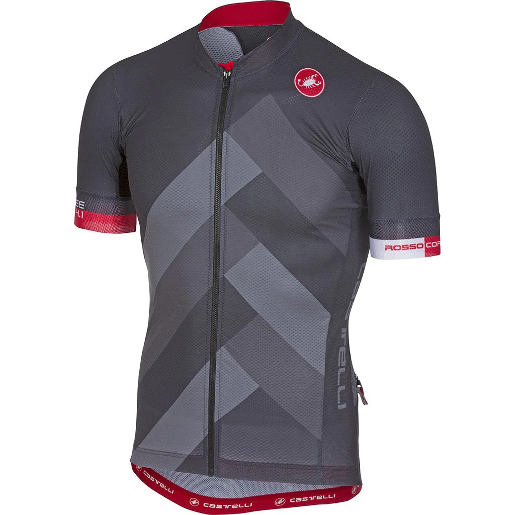 Castelli Jersey Free Aero Race 4.1 Solid Anthracite - Image 4