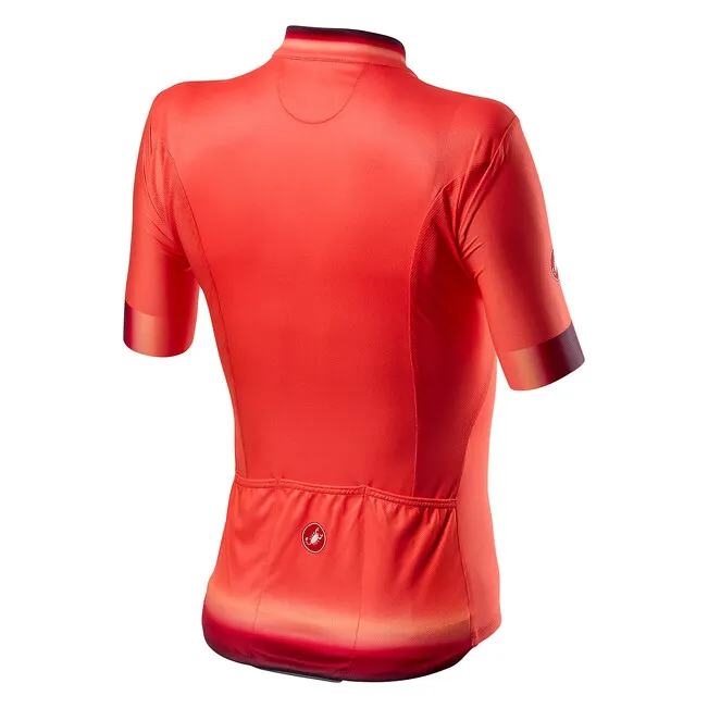 Castelli Jersey Gradient Womens Brilliant Pink - Image 2