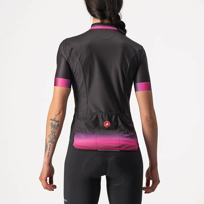 Castelli Jersey Gradient Women's Light Black - Image 2