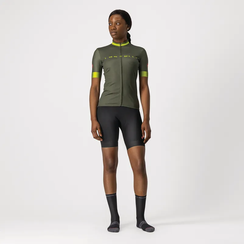 Castelli Jersey Gradient Women's Military Green - Image 3