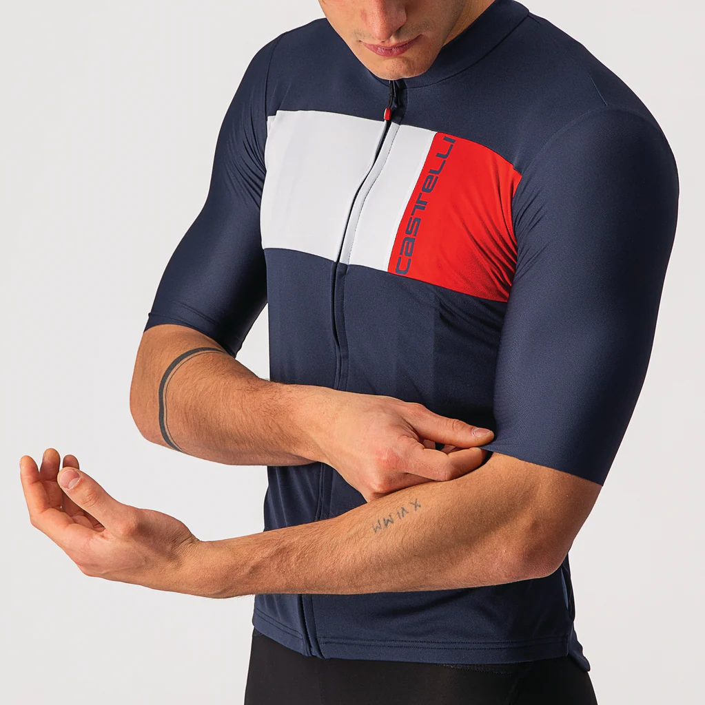Castelli Jersey Prologo 7 Fiery Red/Light Black-Ivory - Image 15