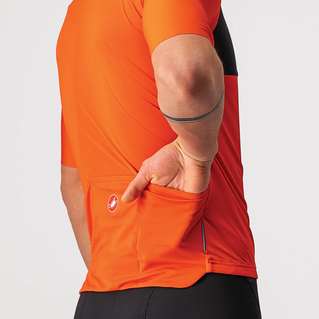 Castelli Jersey Prologo 7 Fiery Red/Light Black-Ivory - Image 4