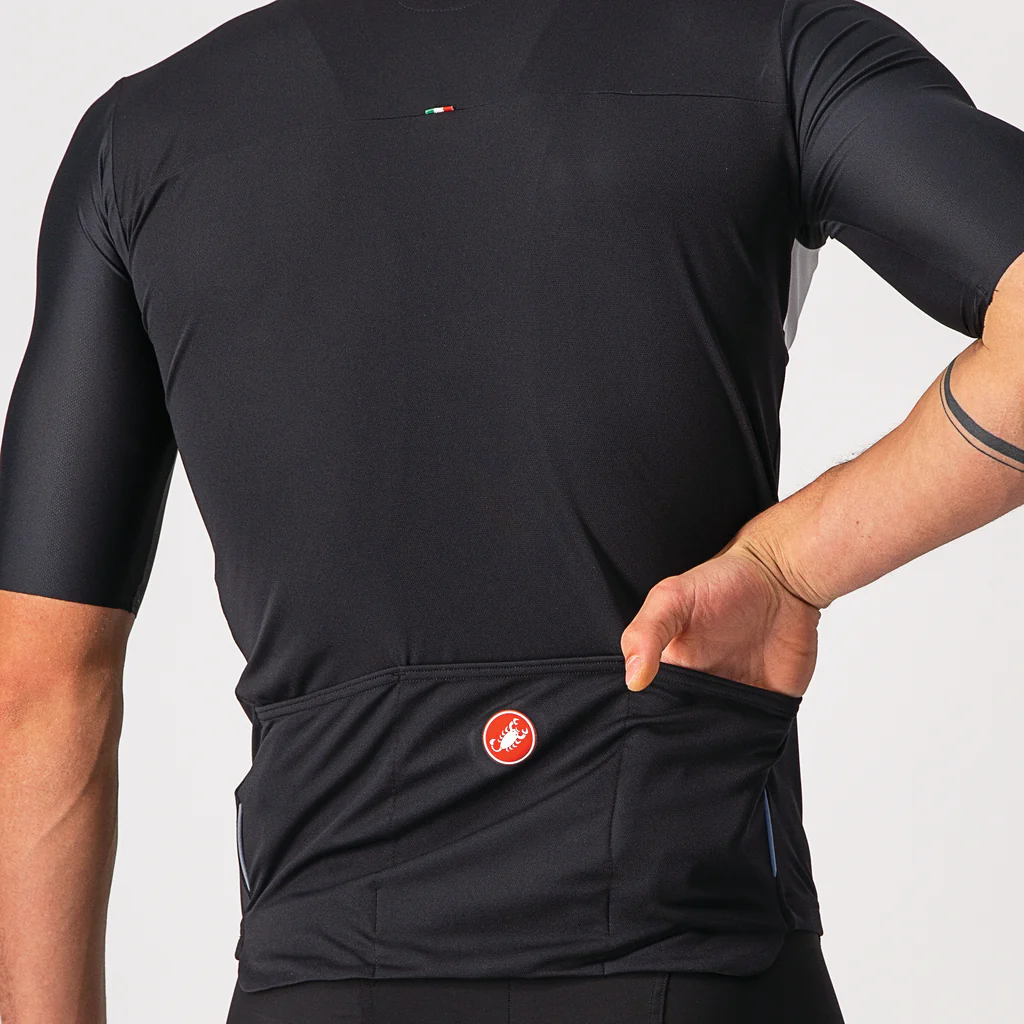 Castelli Jersey Prologo 7 Savile Blue/Silver Gray-Red - S - Image 10