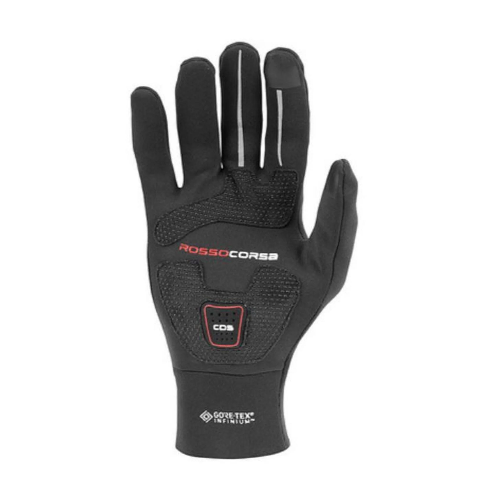 Castelli Perfetto Rosso Corsa FF Women's Gloves Black - Image 2