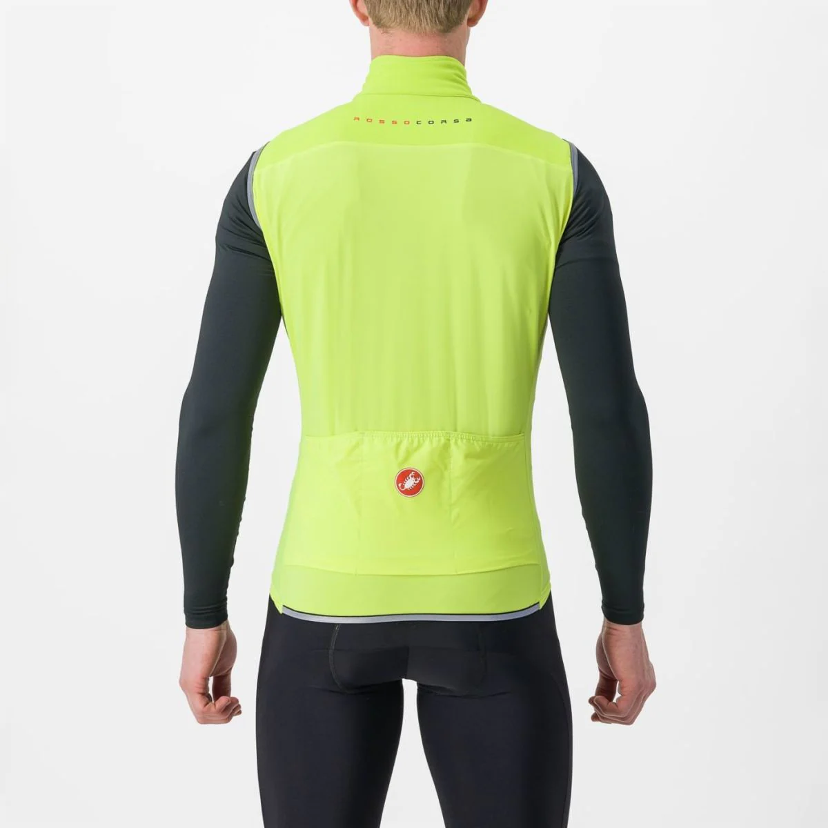 Castelli Vest Perfetto RoS 2 Electric Lime - Image 2