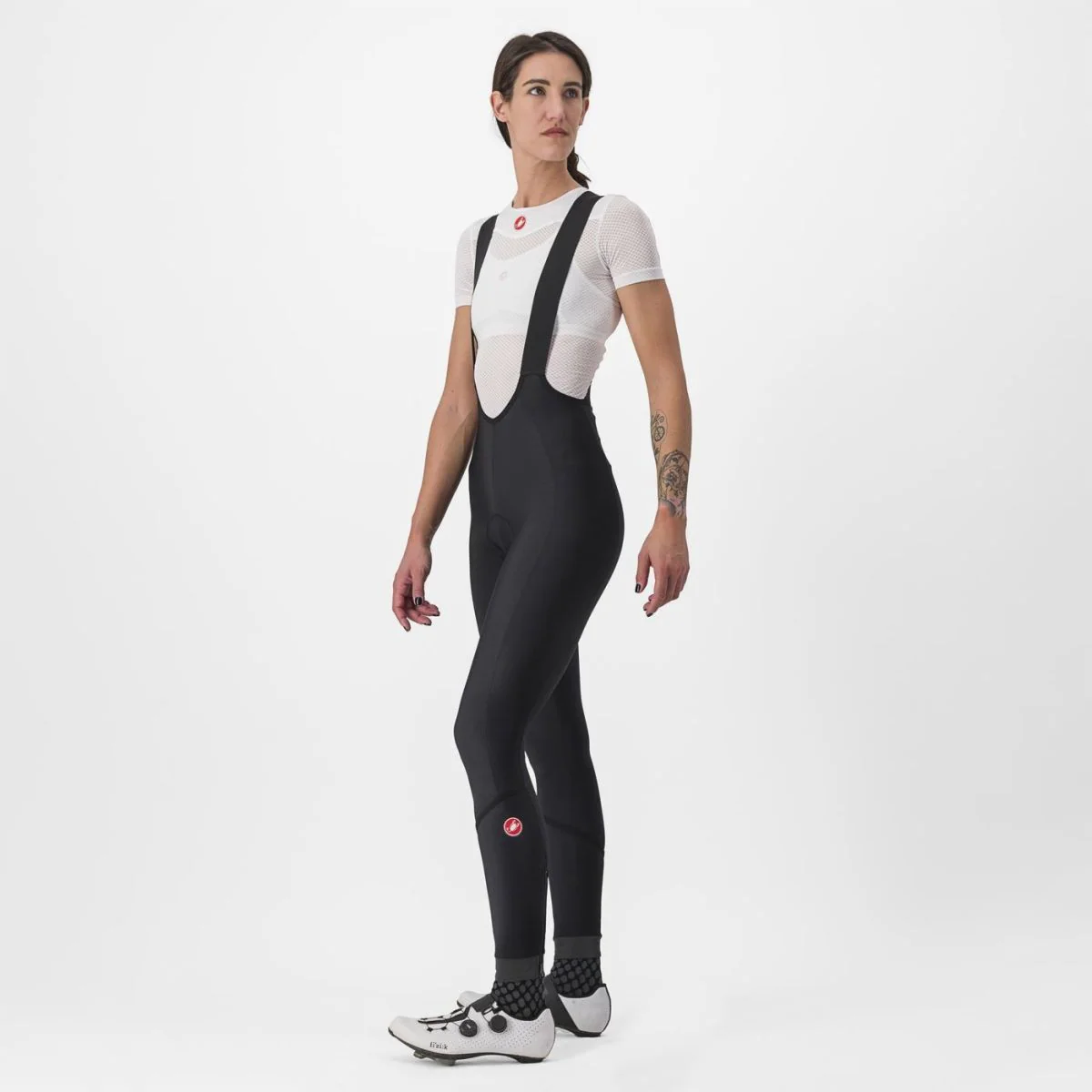 Castelli Women's Bibtight Velocissima DT Bibtight Black Reflex - Image 7