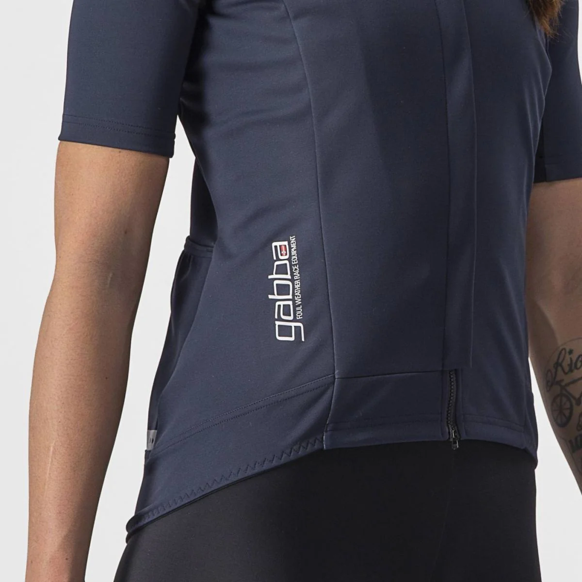 Castelli Women's Jacket Gabba RoS 2 Saville Blue/Solver Reflex - Image 4