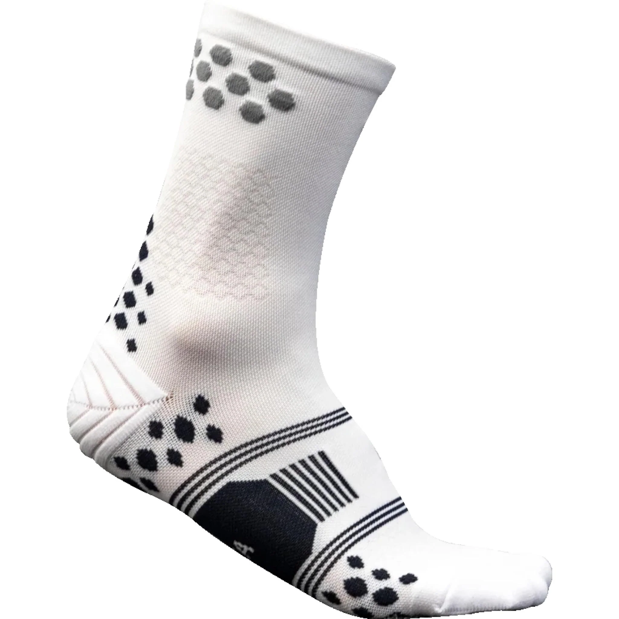 Cinettica Classic Long Socks 7" White