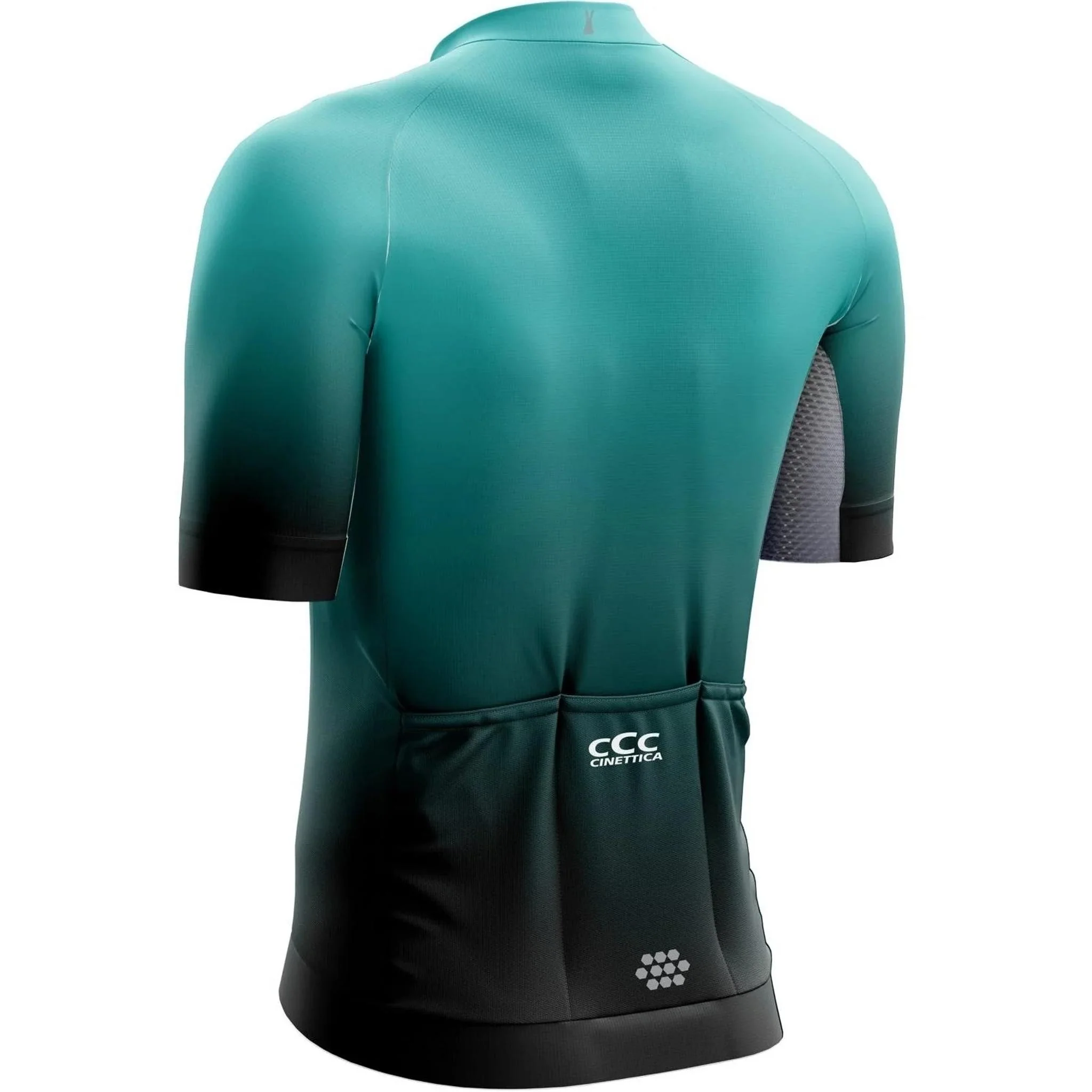 Cinettica Proton Jersey Black/Turquoise - Image 2