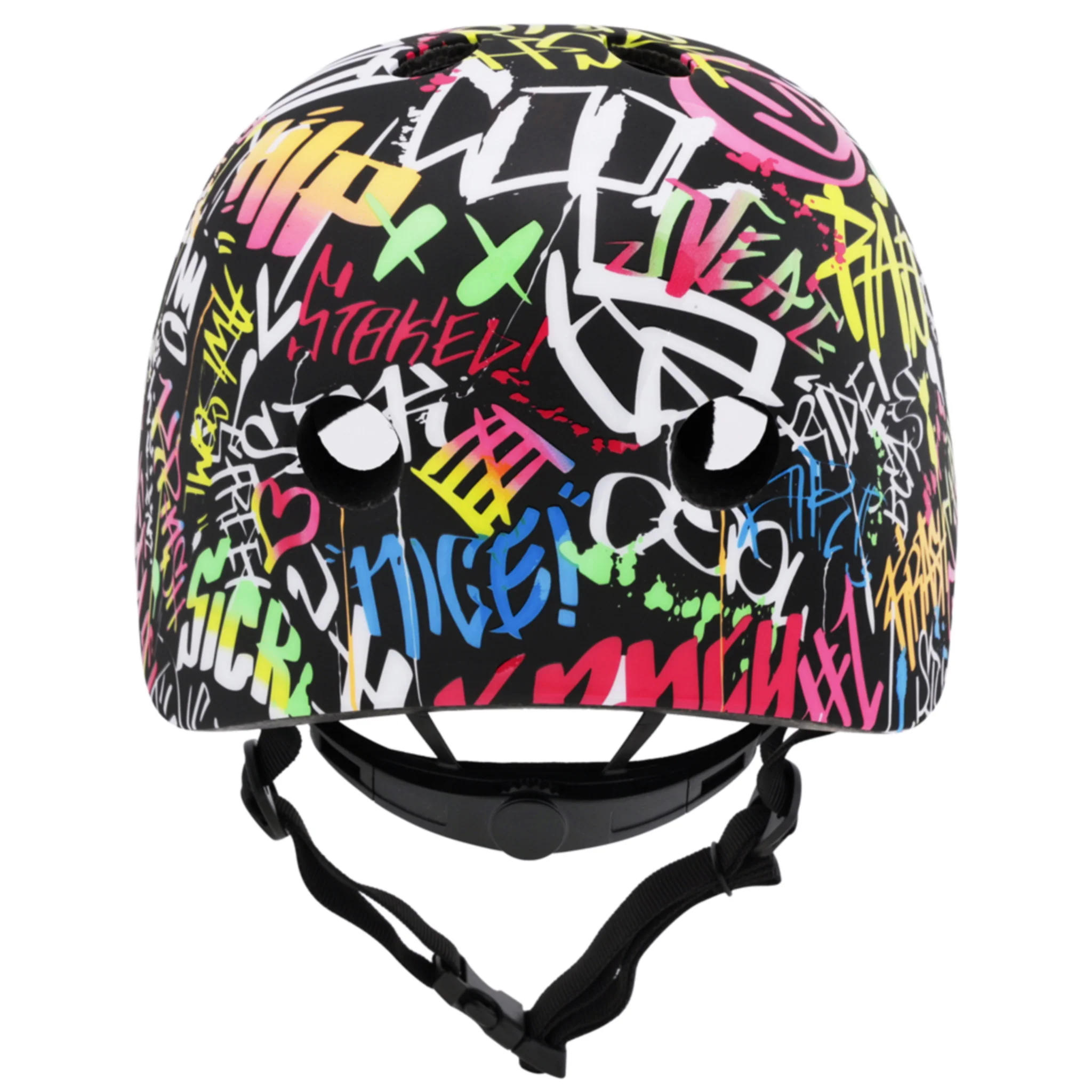 Krash Street Writer Youth Helmet Neon - Image 3