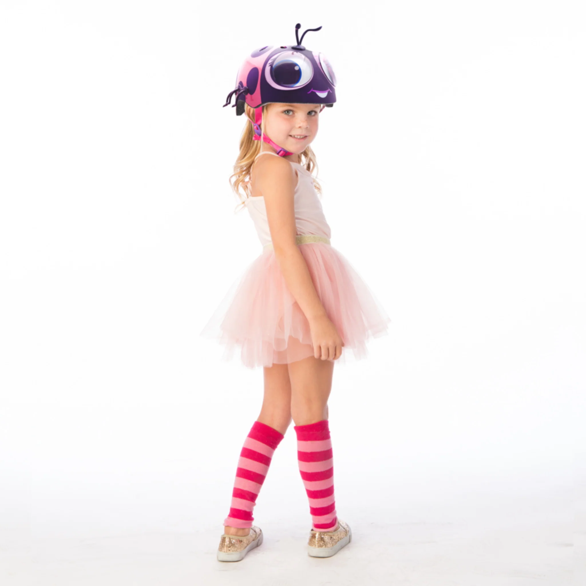 Raskullz Googly Eyes Lady Bug Helmet Toddler Size - Image 2