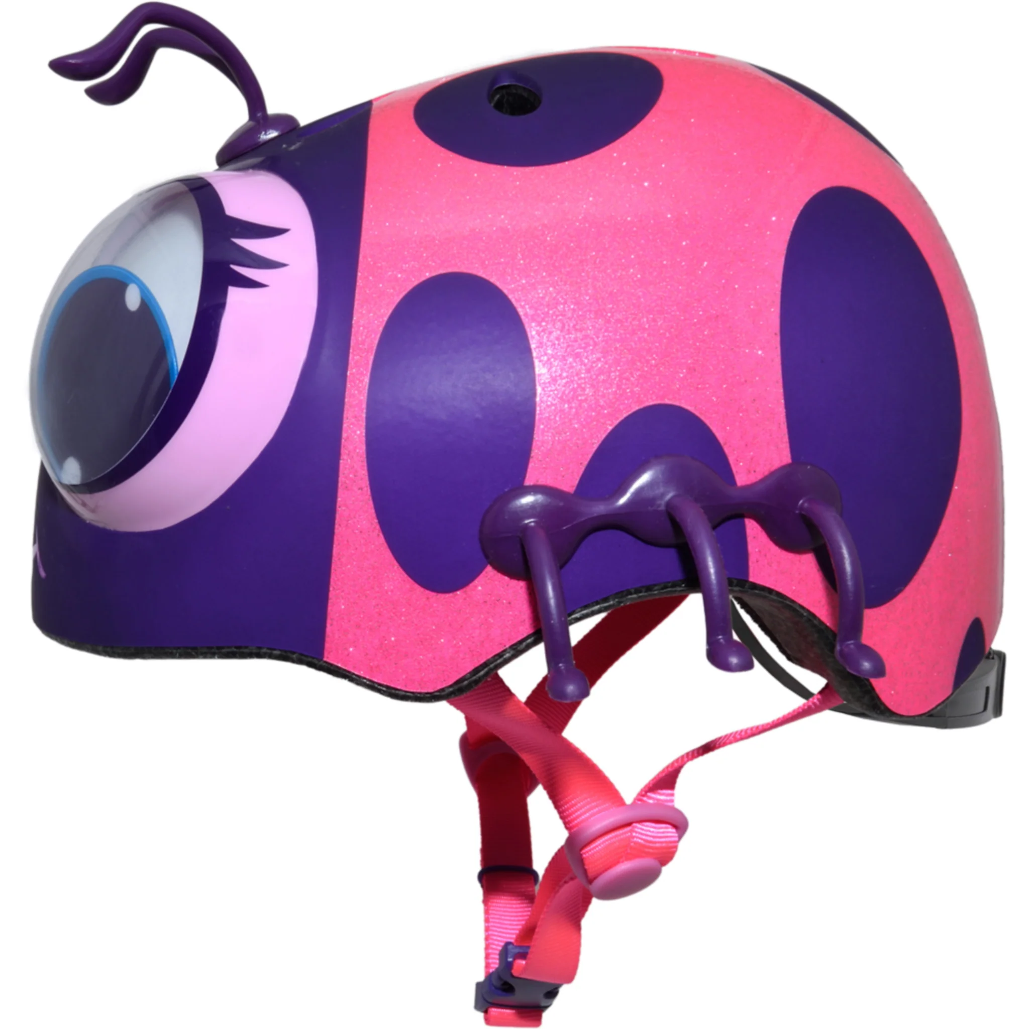 Raskullz Googly Eyes Lady Bug Helmet Toddler Size - Image 3