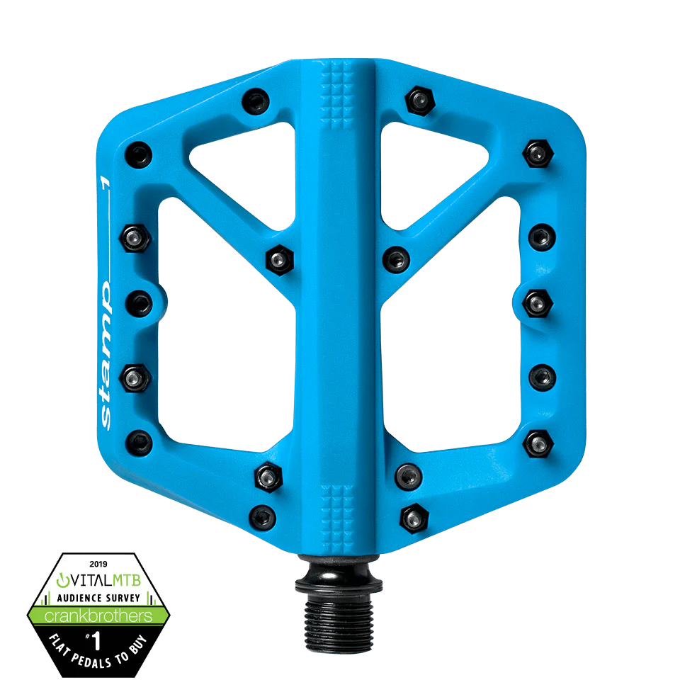 Crankbrothers Pedal Stamp 1 Small Blue