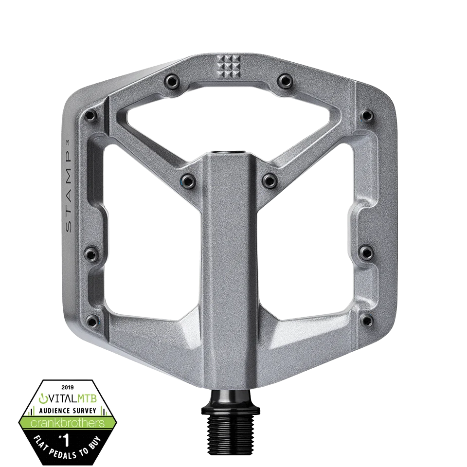 Crankbrothers Pedal Stamp 3 Small Grey Magnesium
