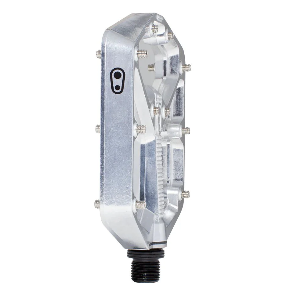Crankbrothers Pedal Stamp 7 Large 25th Anniversary Ltd Edition Polished Silver - Image 2