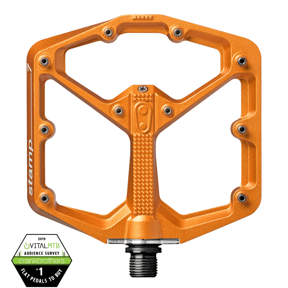 Crankbrothers Pedal Stamp 7 Large Orange