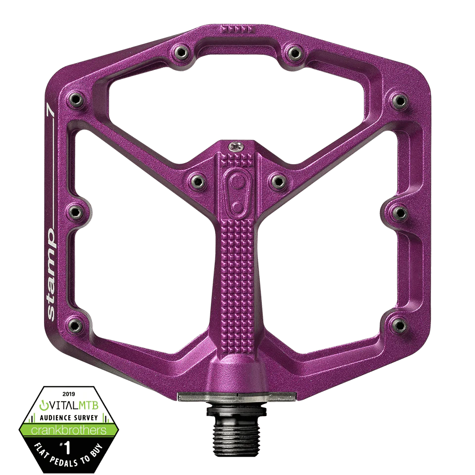 Crankbrothers Pedal Stamp 7 Large Purple