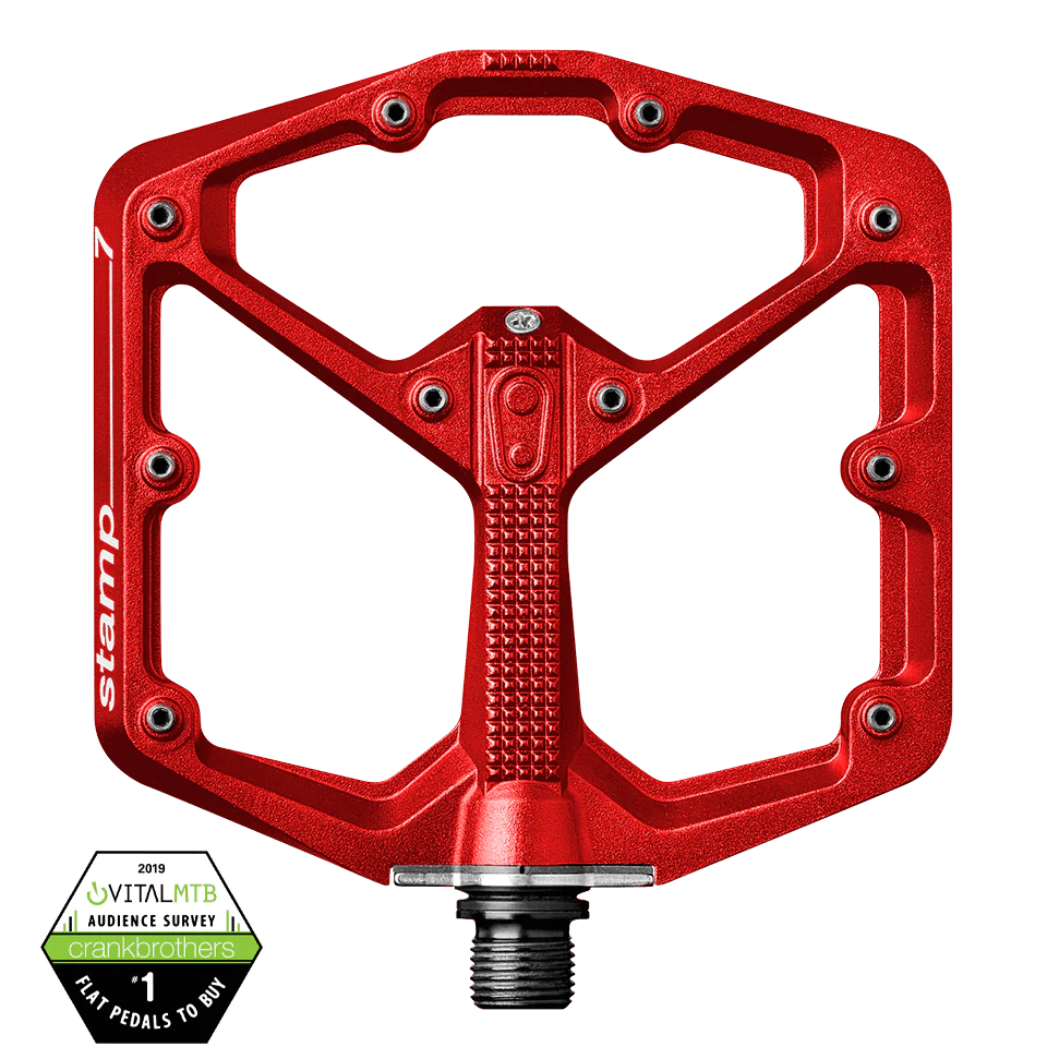 Crankbrothers Pedal Stamp 7 Large Red