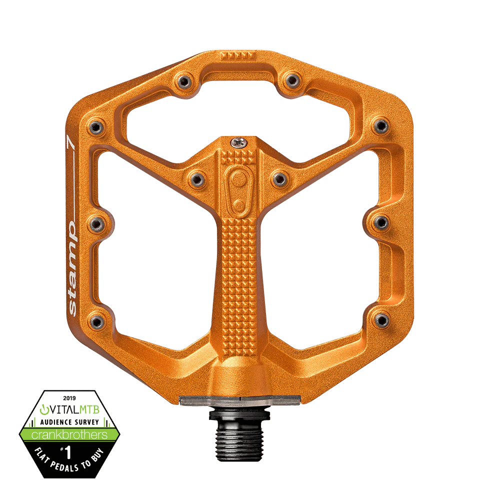Crankbrothers Pedal Stamp 7 Small Orange