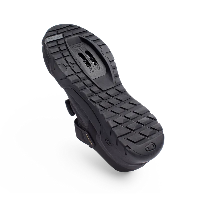 Crankbrothers Shoes Mallet E Boa Black / Gold - Black outsole - Image 7