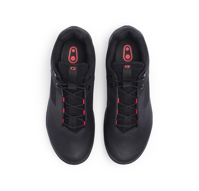 Crankbrothers Shoes Mallet Lace Black / Red - Black outsole - Image 3