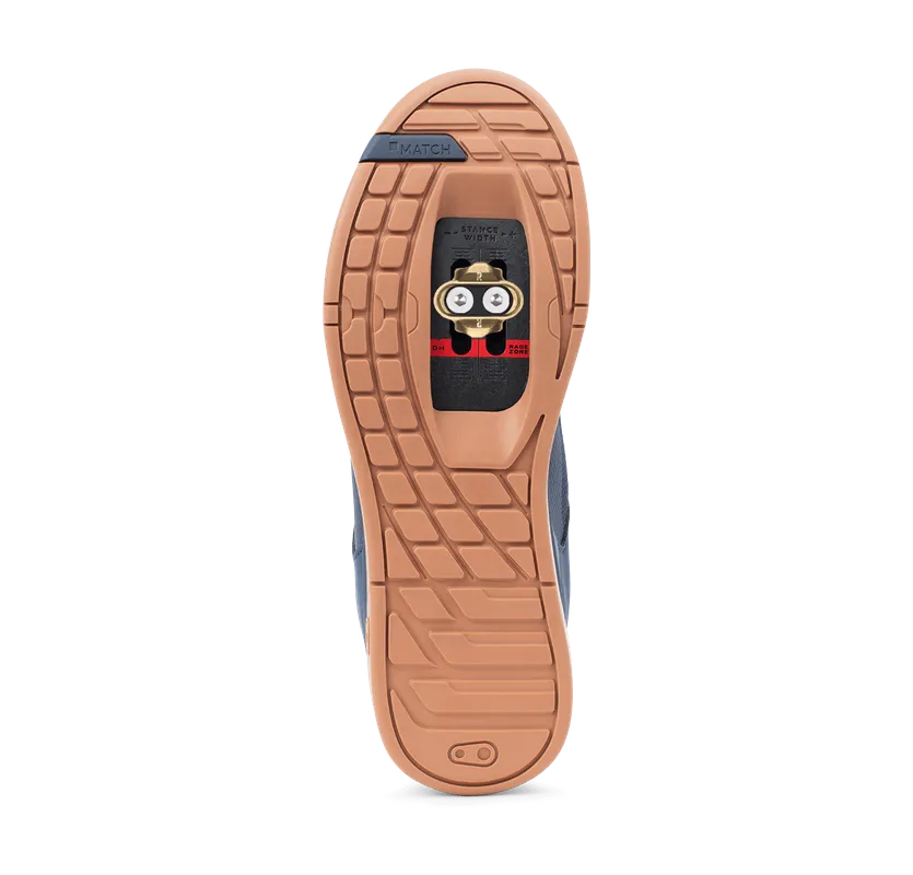 Crankbrothers Shoes Mallet Lace Navy / Silver - Gum outsole - Image 7