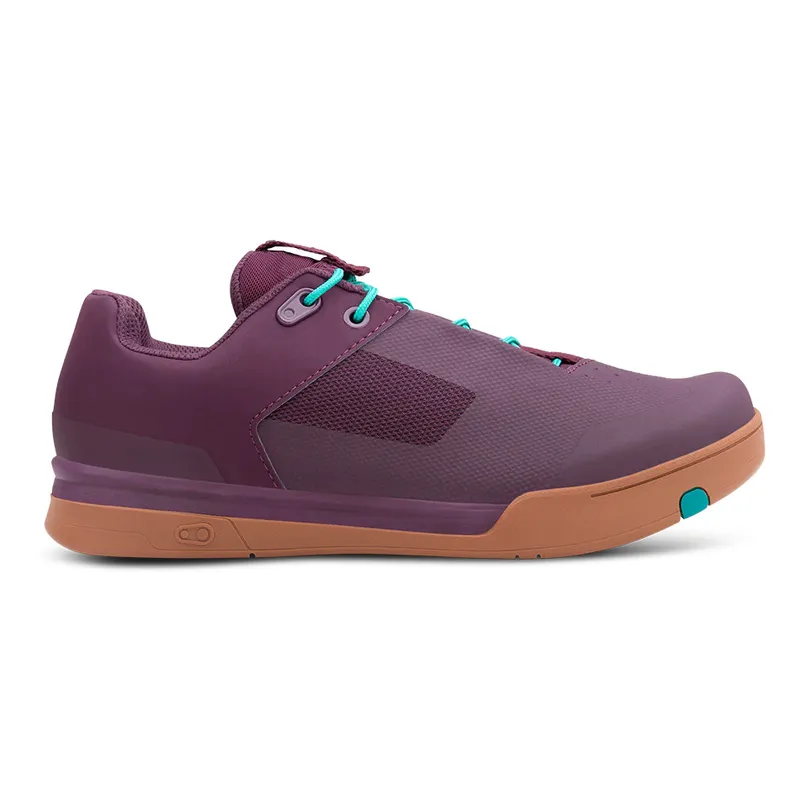 Crankbrothers Shoes Mallet Lace Purple / Teal Blue - Gum outsole - Image 2