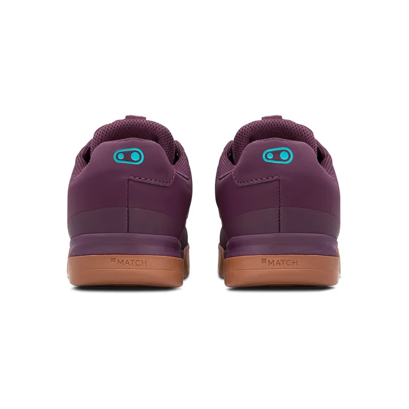 Crankbrothers Shoes Mallet Lace Purple / Teal Blue - Gum outsole - Image 3