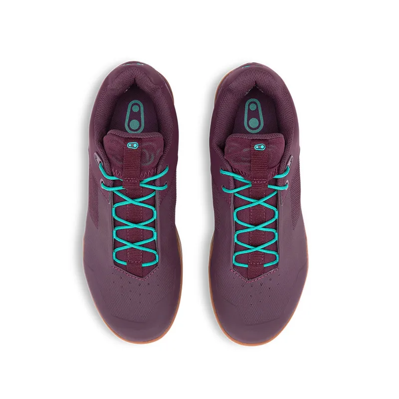 Crankbrothers Shoes Mallet Lace Purple / Teal Blue - Gum outsole - Image 4